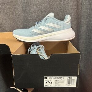 Adidas Sky Blue Running Shoes